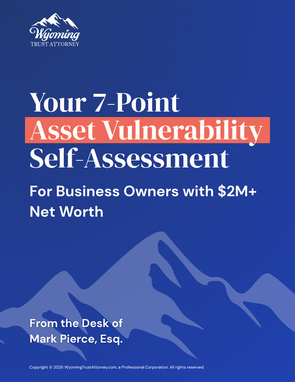 Your 7-Point Asset Vulnerability Self-Assessment