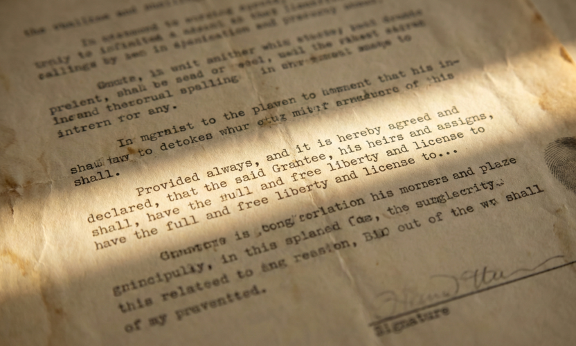 A Real Spendthrift Provision in Will Example